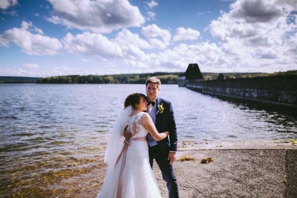 Hochzeitsfoto am Möhnesee