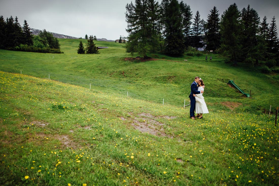 Hochzeitsbilder in den Bergen