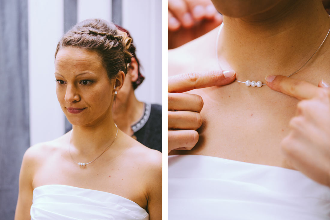 Halskette der Braut