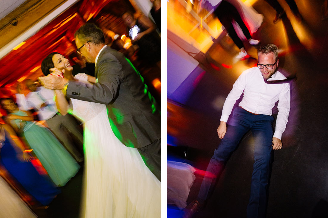 Braut tanzt mit ihrem Vater